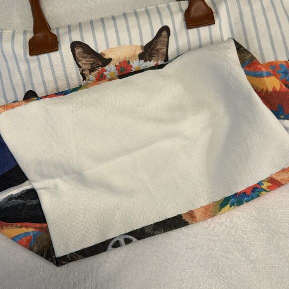 NWT groovy cotton cat purse - Picture 4 of 8